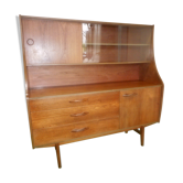 Glazed teak vintage buffet