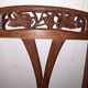 Cane chair in the style of Gauthier Poinsignon