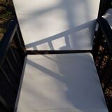 4 canvas armchairs