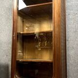 Parisian library in Louis XVI style in marquetry and gilded bronzes circa 1850
