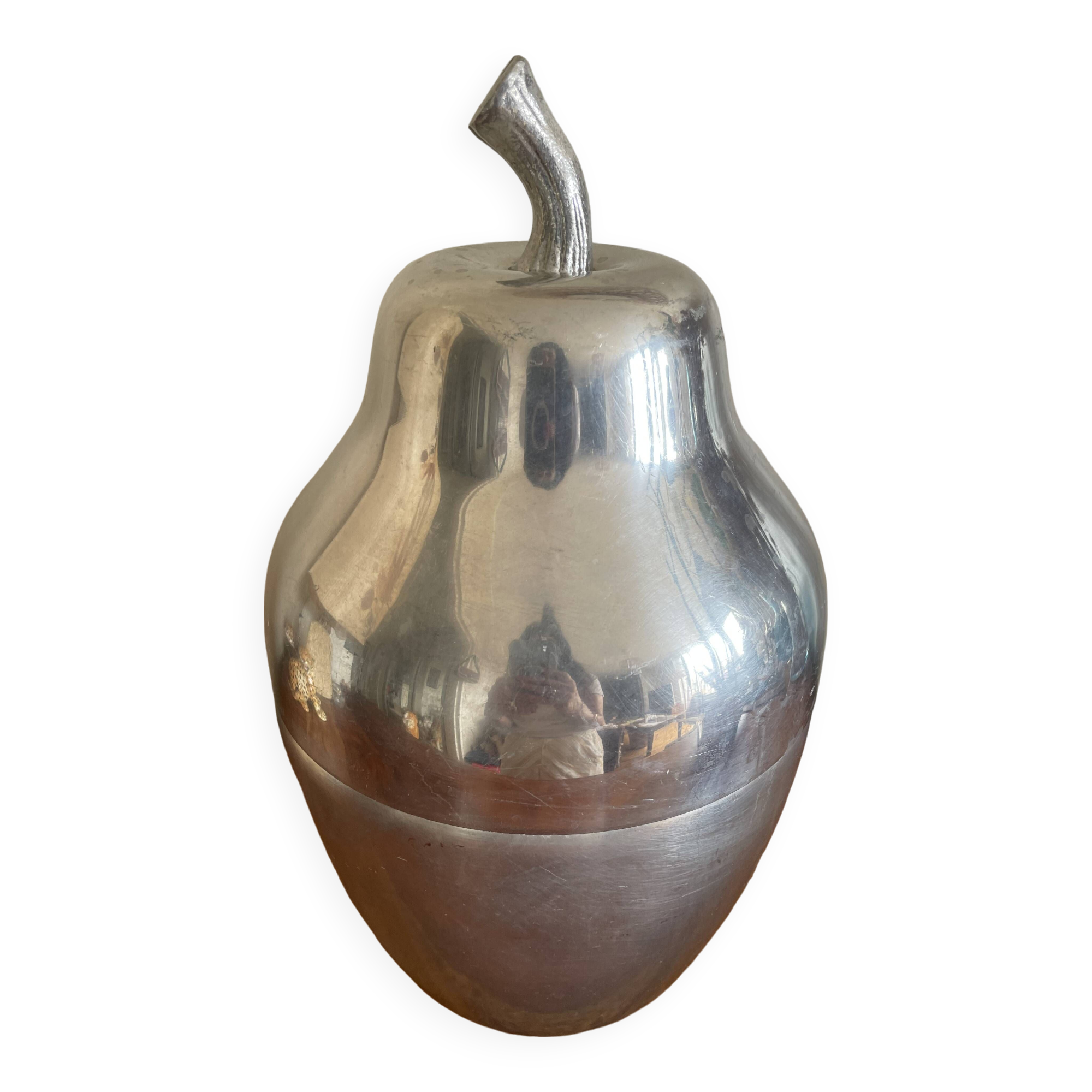 Pear ice bucket