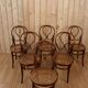 Set of 6 omega bistro chairs