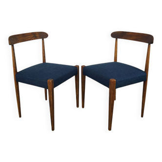 Chaises scandinave vintage design années 1960