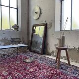 1900 wooden mirror with nails