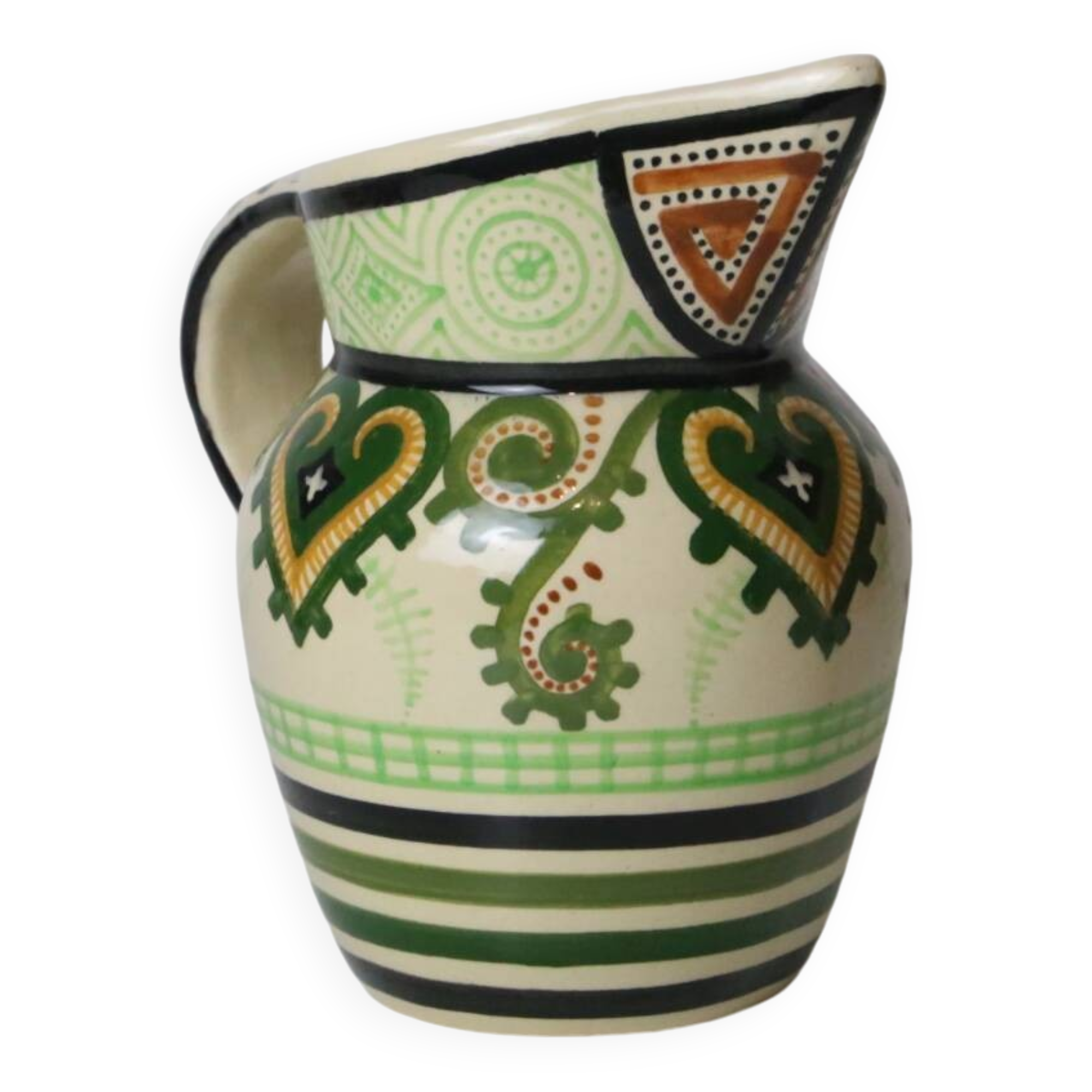 Quimper Paul Fouillen cider pitcher