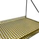 Vintage Wall shelf Pilastro perforated yellow wall unit 1960