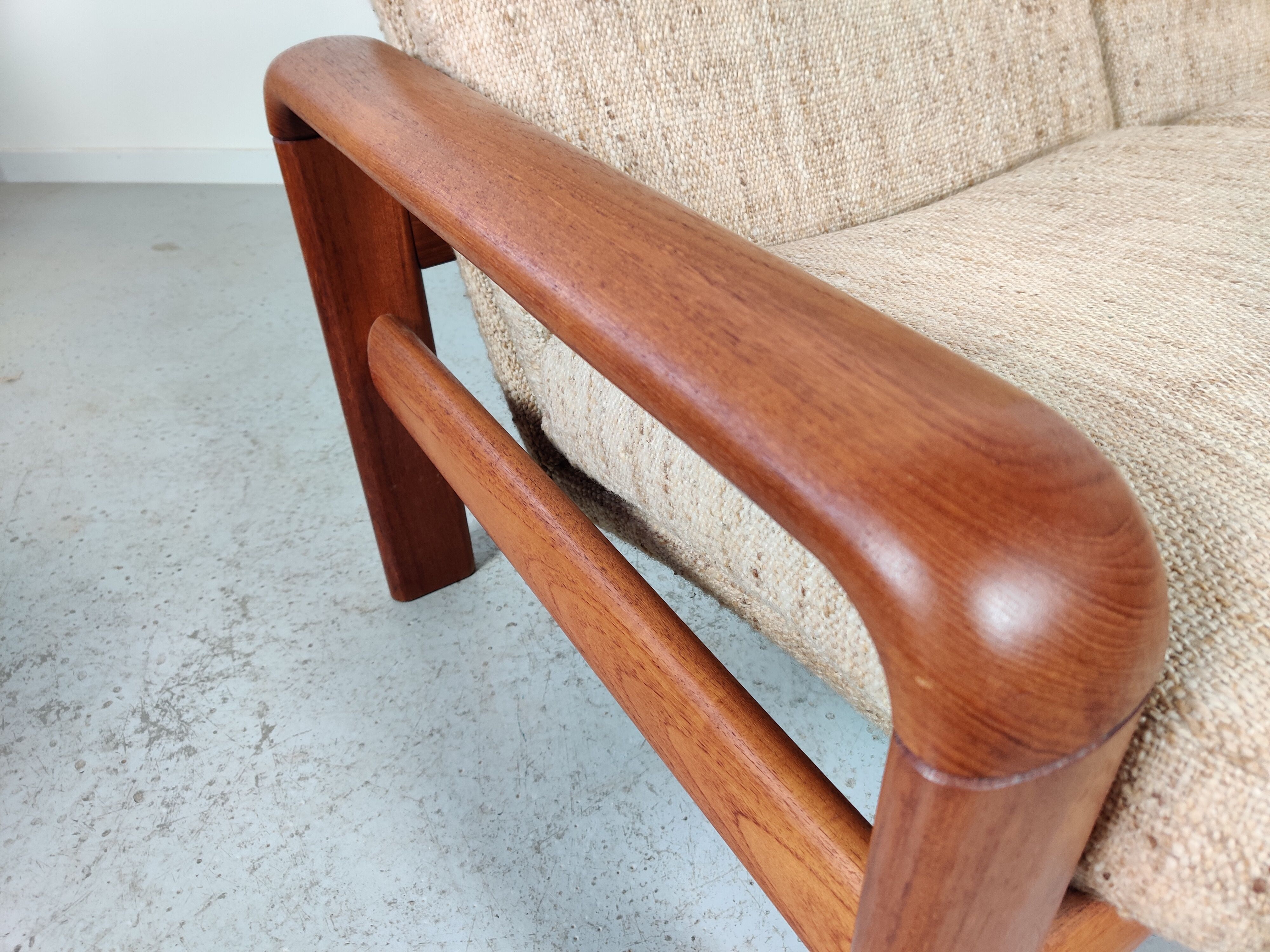 Scandinavian teak sofa Dyrlund , 60s/70s