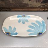 Gien France floral plate from the 1970s