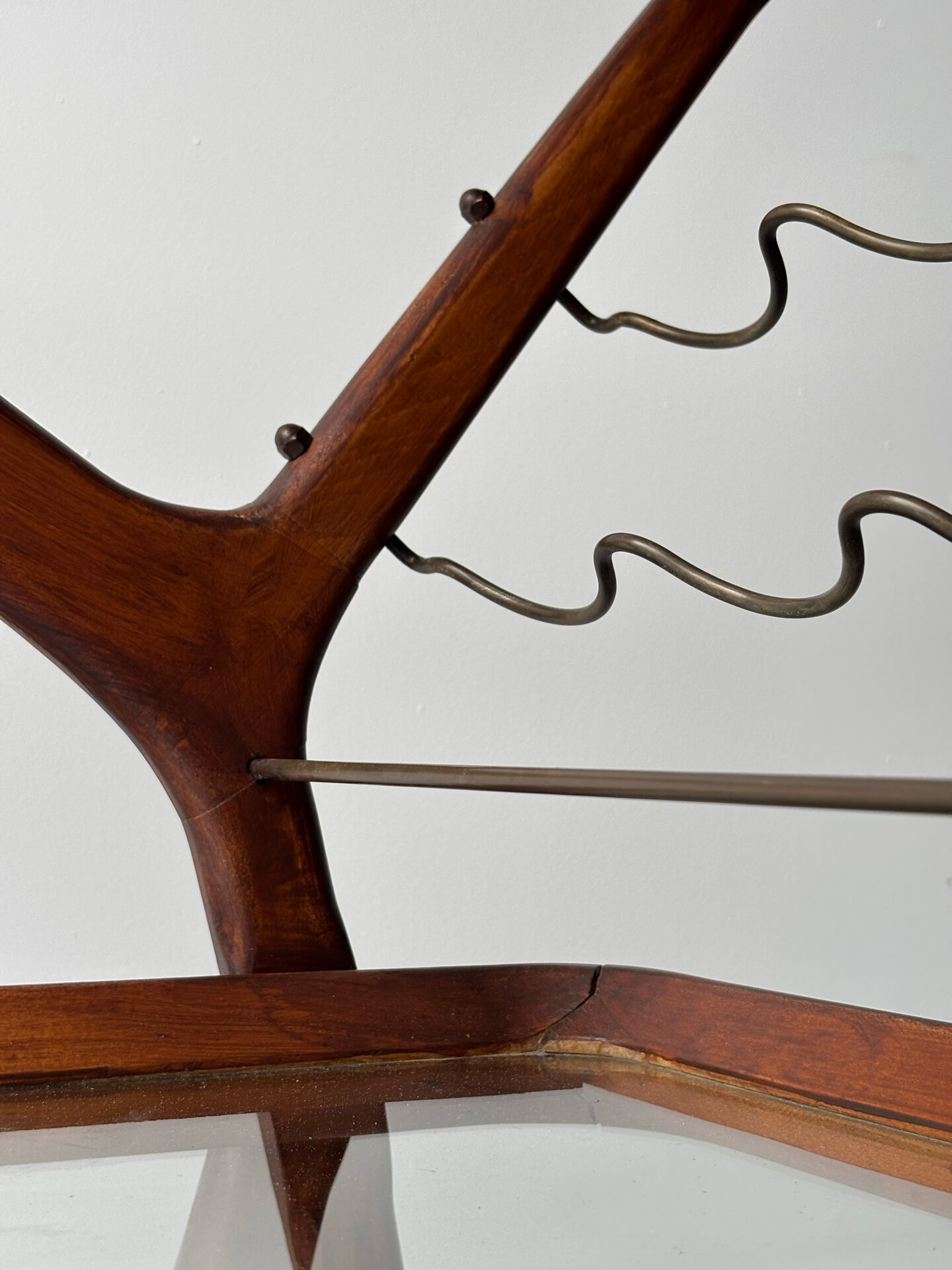 Italian bar cart Cesare Lacca, 1950