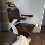 Art deco barber chair