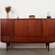 Teak highboard, Danish design, 1960s, designer: Johannes Andersen