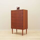 Commode en teck, design danois, années 1970, production : Danemark