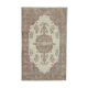 Hand-knotted wool turkish beige carpet 190 cm x 311 cm - 25054