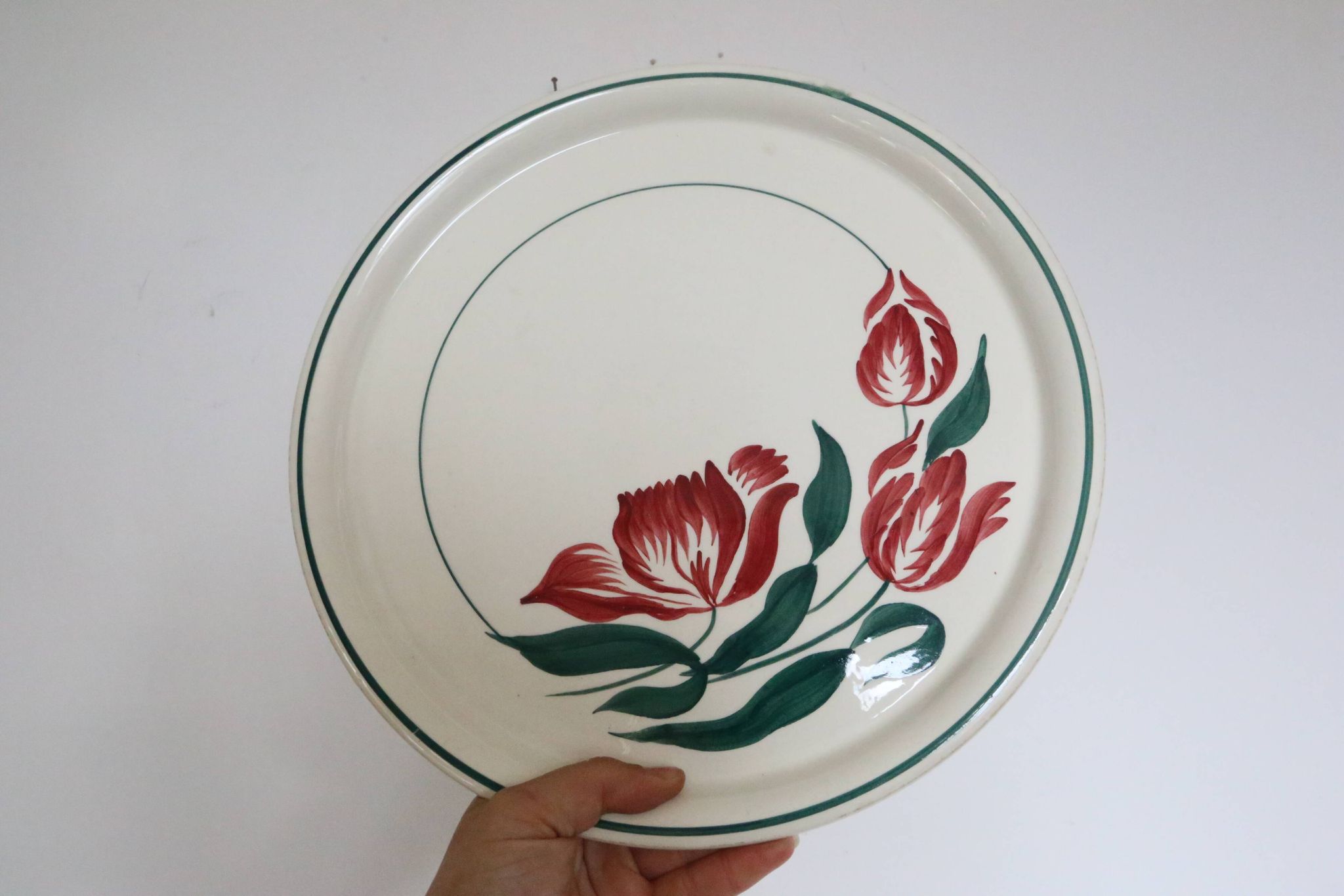 Dish Luneville, Harlem model, vintage, France