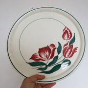 Dish Luneville, Harlem model, vintage, France