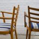 2x Thonet armchairs, 1960s