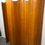 Old wooden screen art deco wave baumann style 1950 in very good condition