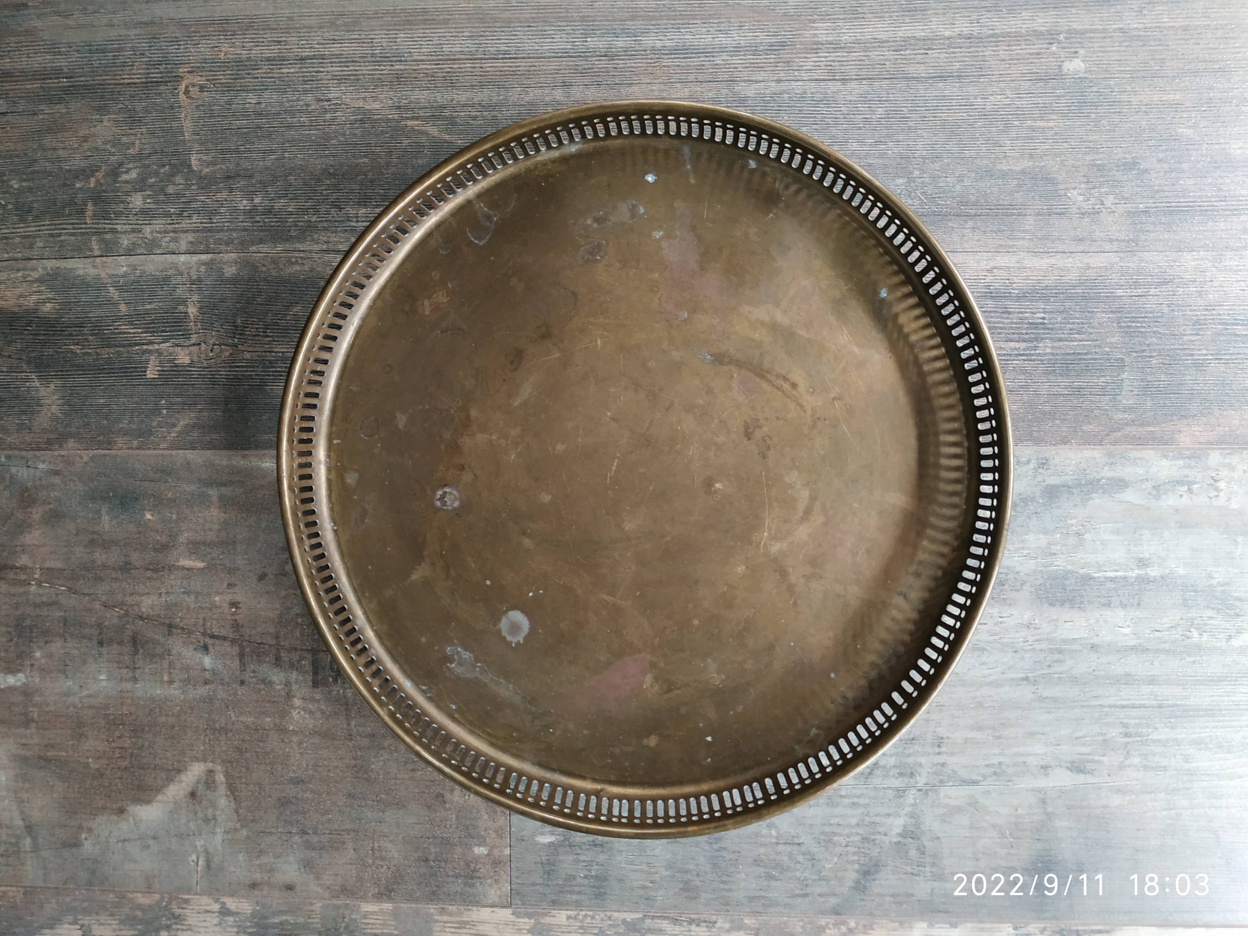 Copper tray