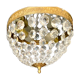 Bronze and crystal ceiling