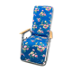 Vintage sunbed lounger