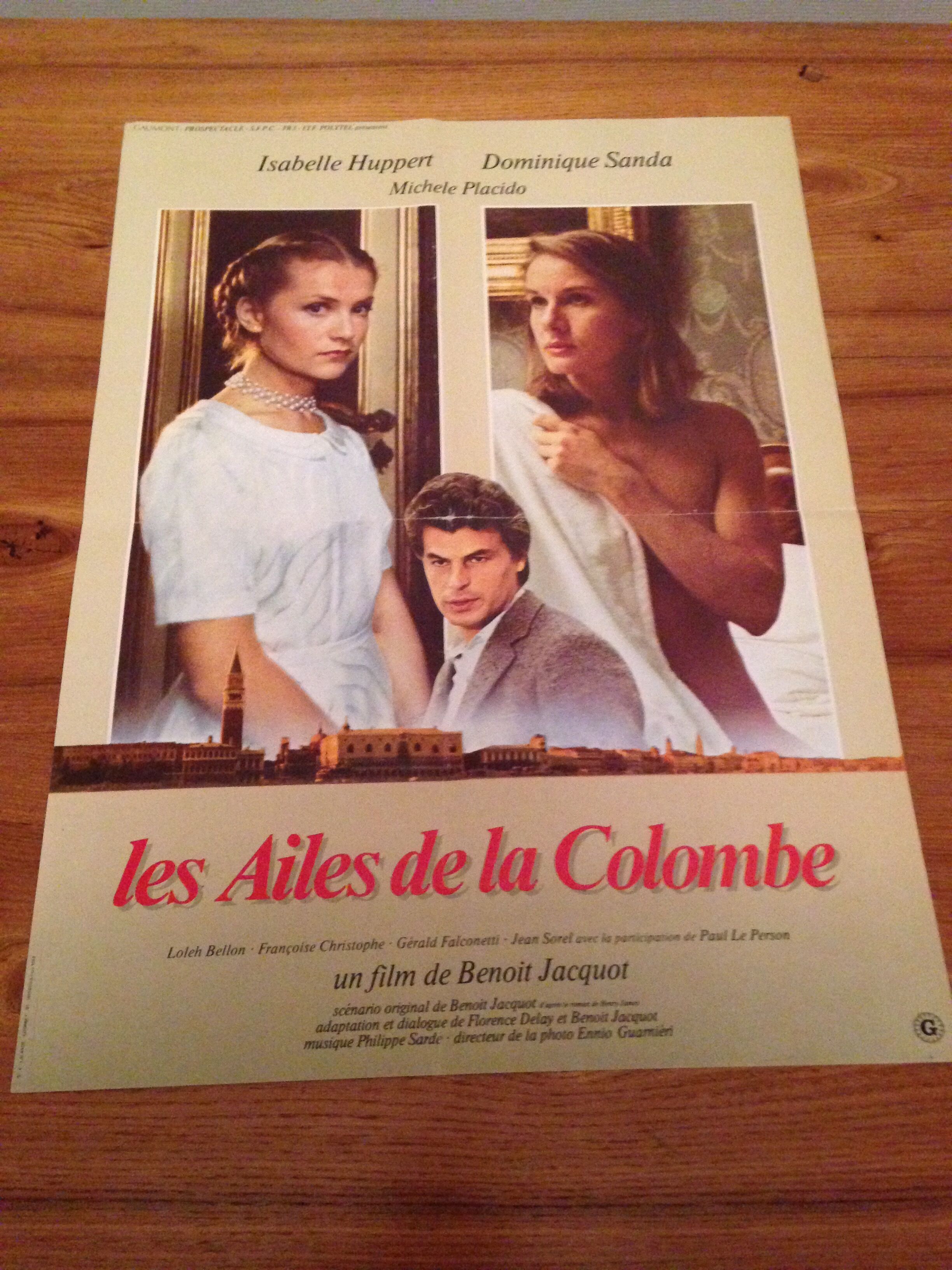 Poster of the film "Wings of the Dove" 1981