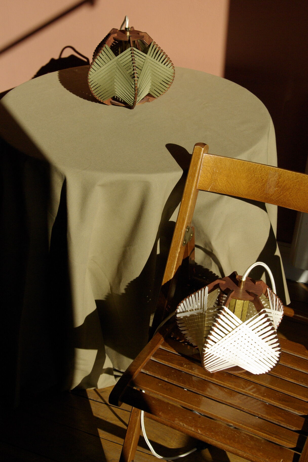 Woven khaki walkman / Made in France / Made to order / to install