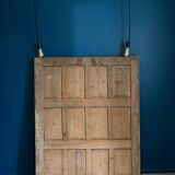 Old mirror 148.5cm/115.5cm mercury glass