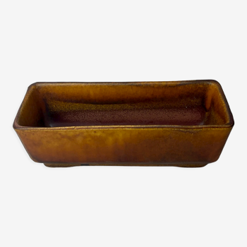 Cache-pot jardinière rectangulaire en céramique vintage W. Germany
