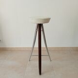Vintage tripod top stool 60s/70s