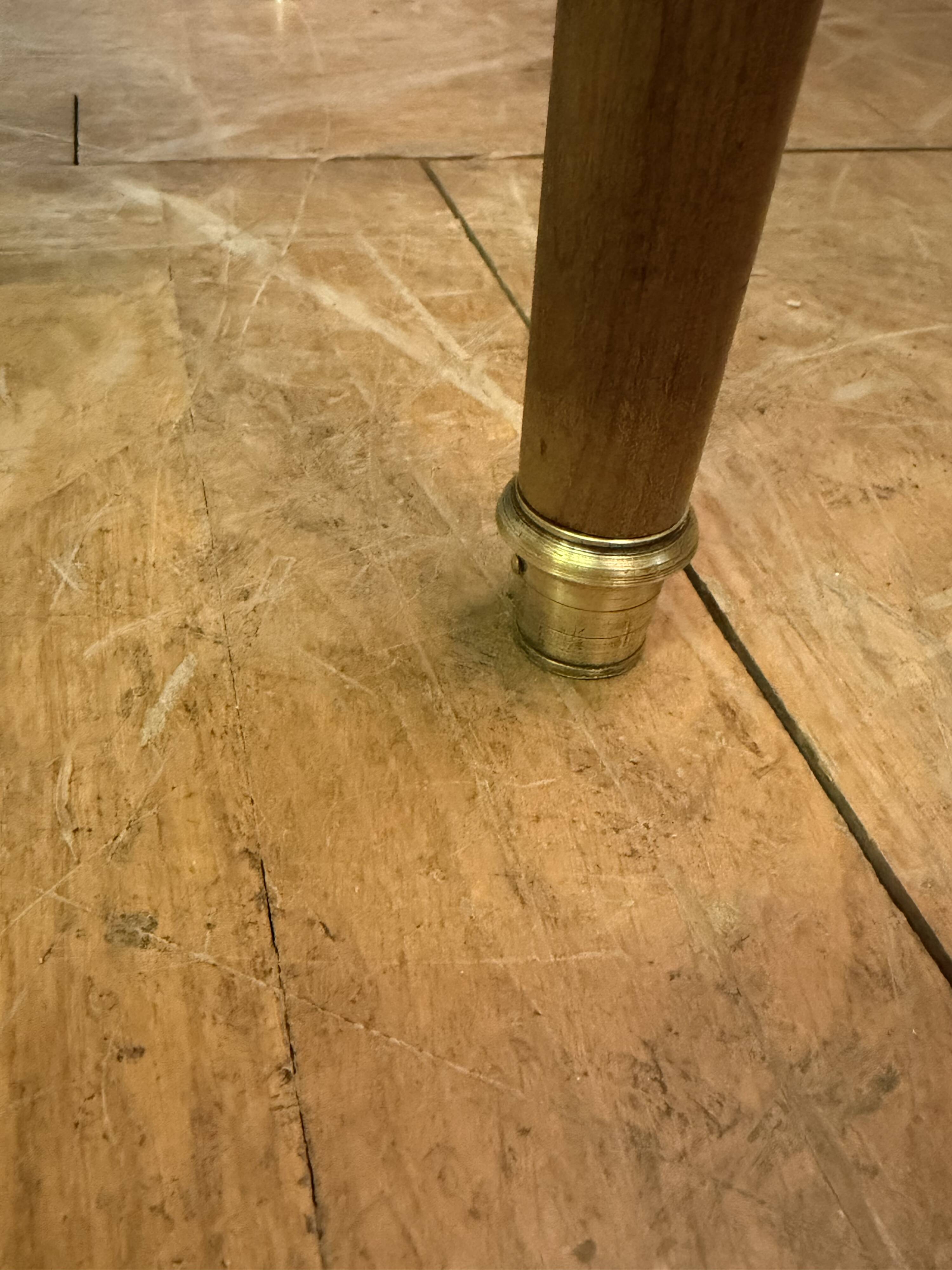 Directoire Bouillotte Table in cherry wood