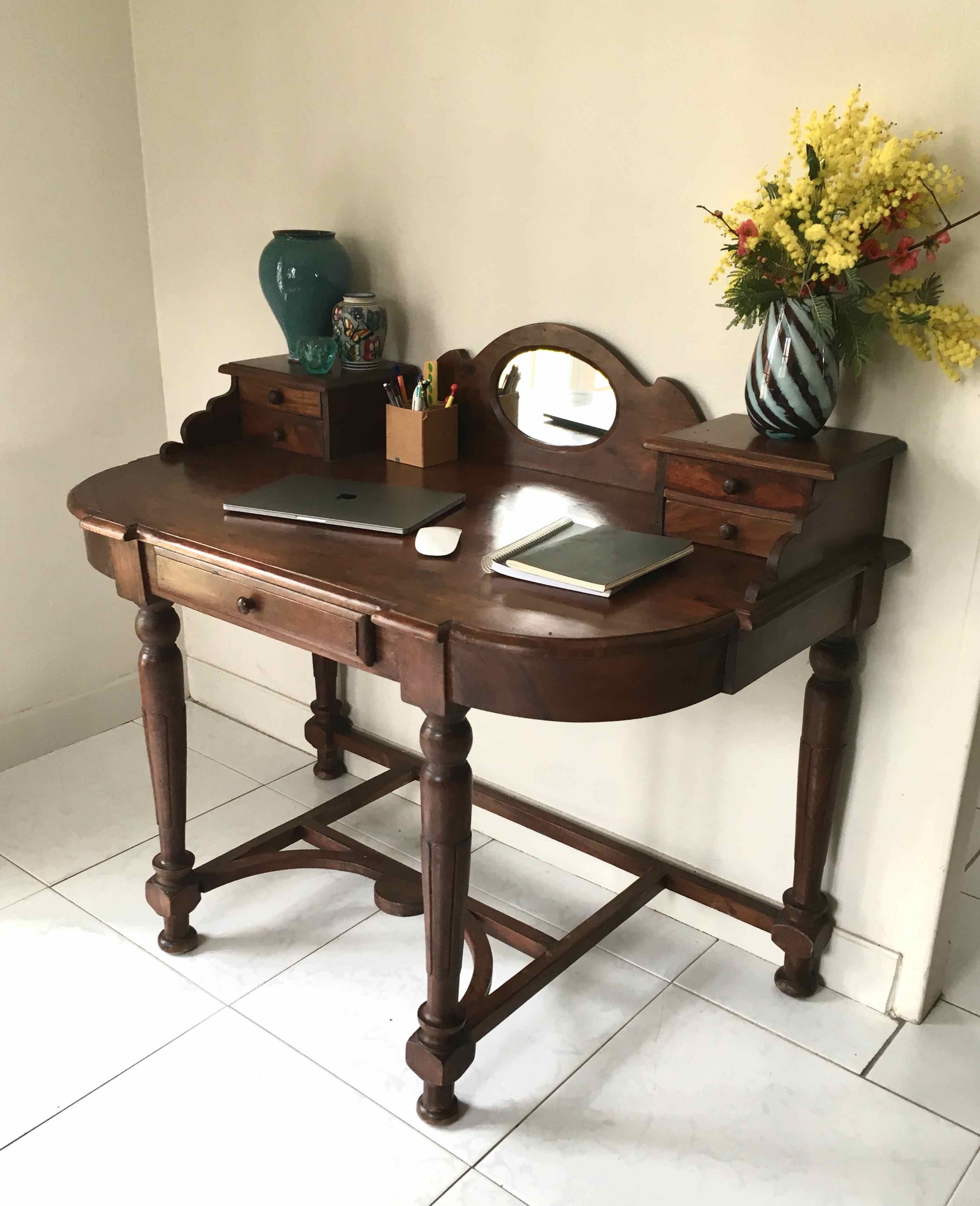 Art Deco tiered desk