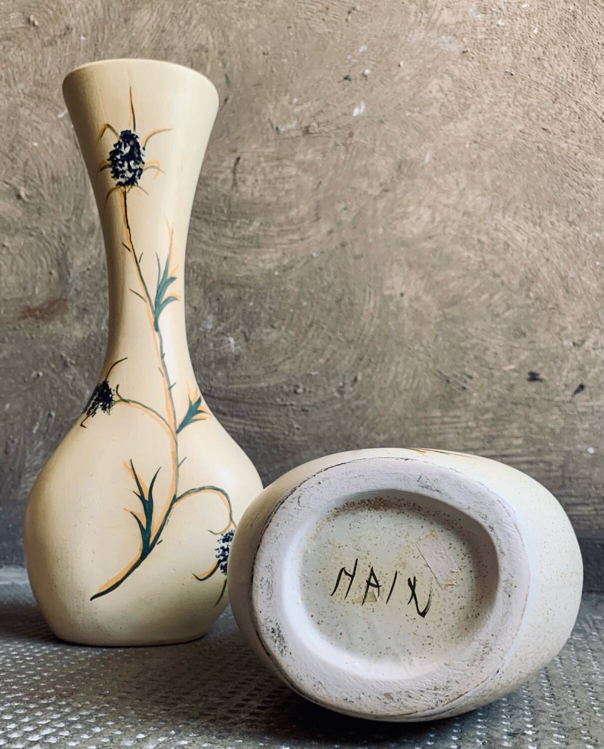 Vases and ceramic bowls, 1960-70