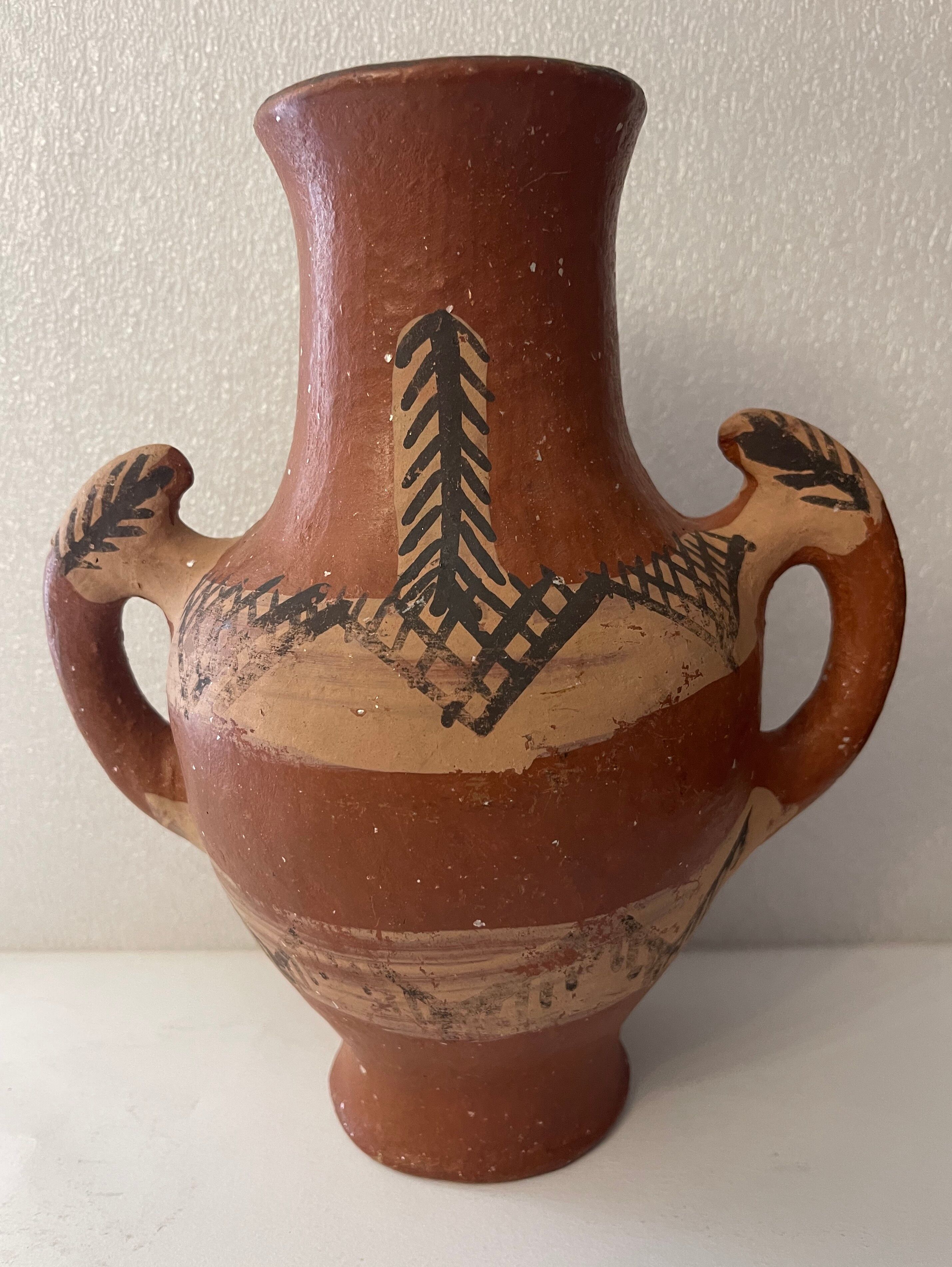 Jar Algeria, limestone and aluminum twentieth century