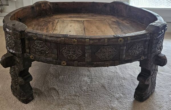 Table basse indienne Chakki