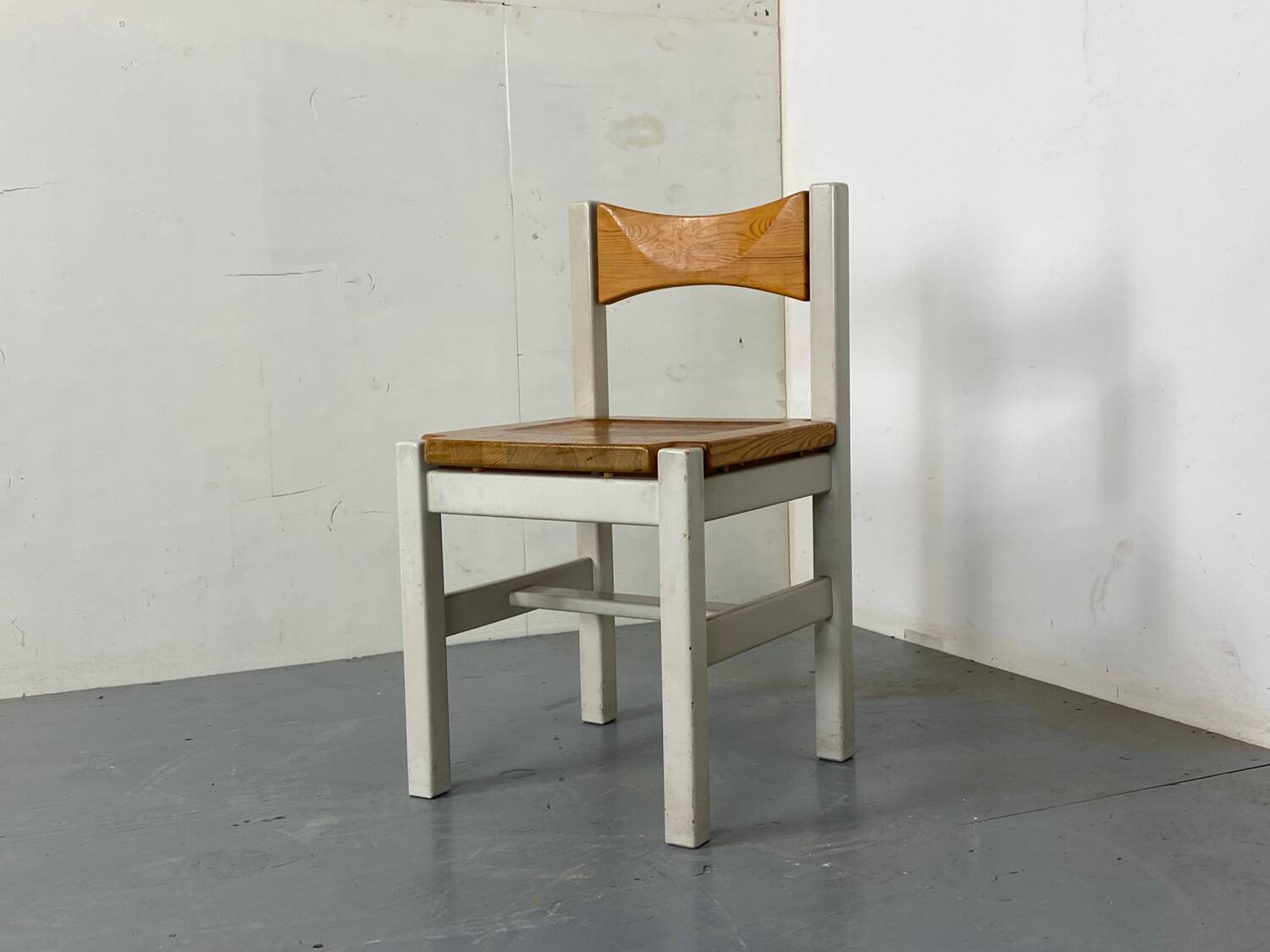 Vintage Scandinavian Pine Dining Side Chair by Ilmari Tapiovaara, 1960s