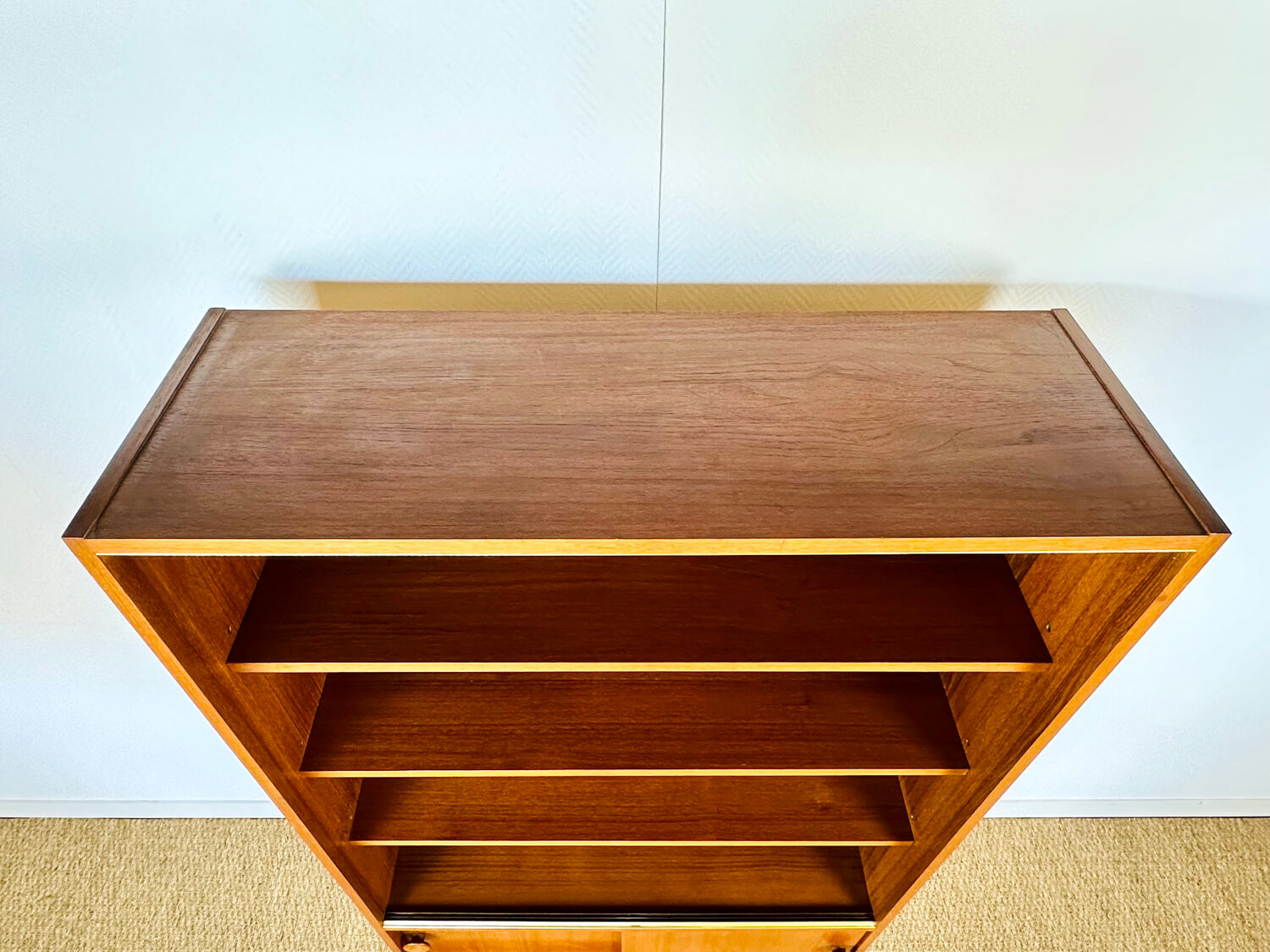 Scandinavian teak library 1960