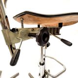 Paire de Chaises d’Atelier Vintage WERK SITZ – Icônes Industrielles