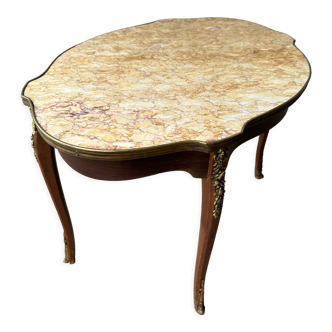 Louis XVI style hot water bottle coffee table