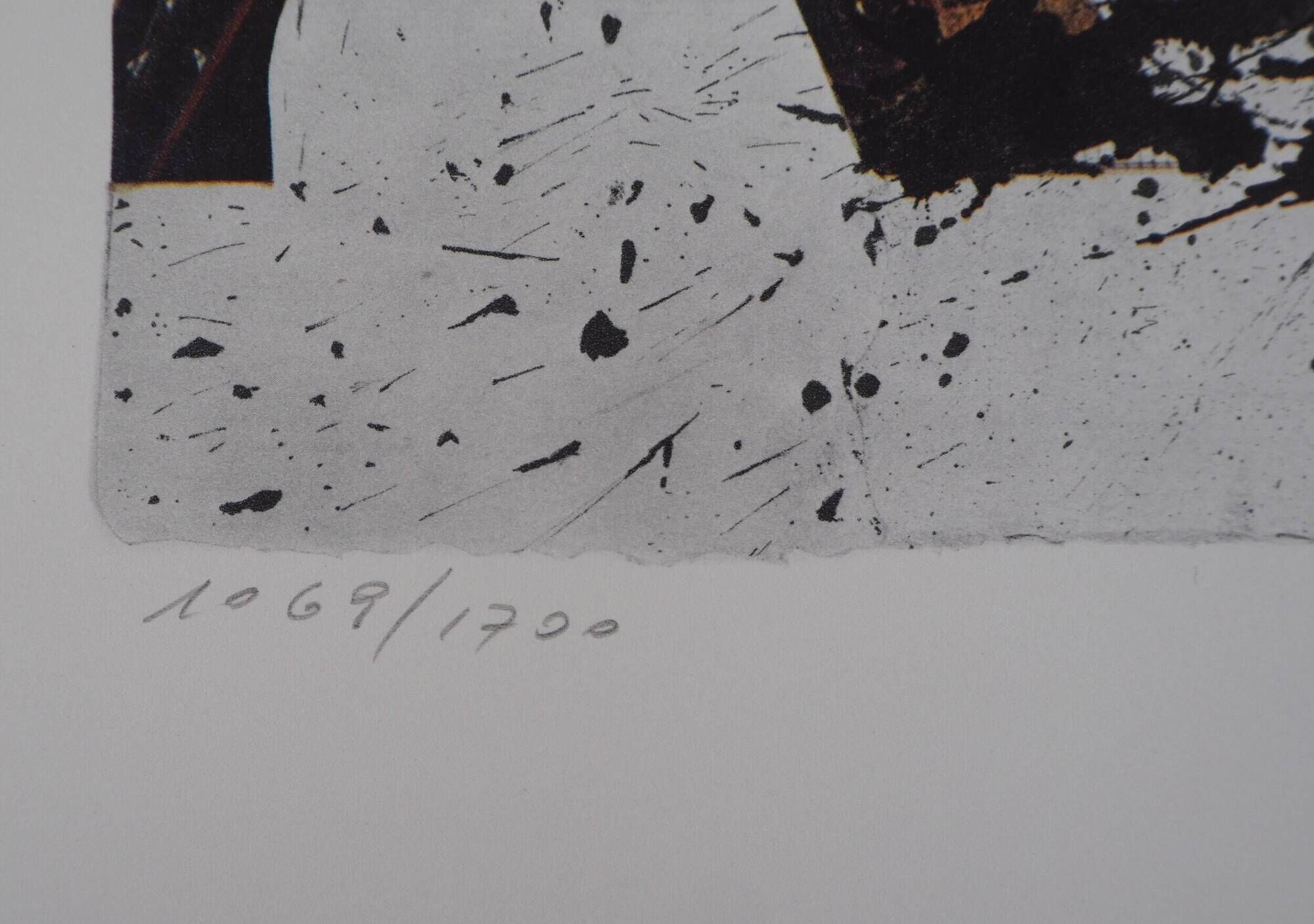 Salvador dali : paris, sncf (suite papillon petit modèle), lithographie ori