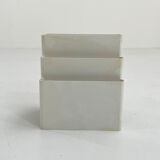 White magazine rack by giotto stoppino for kartell, 1970