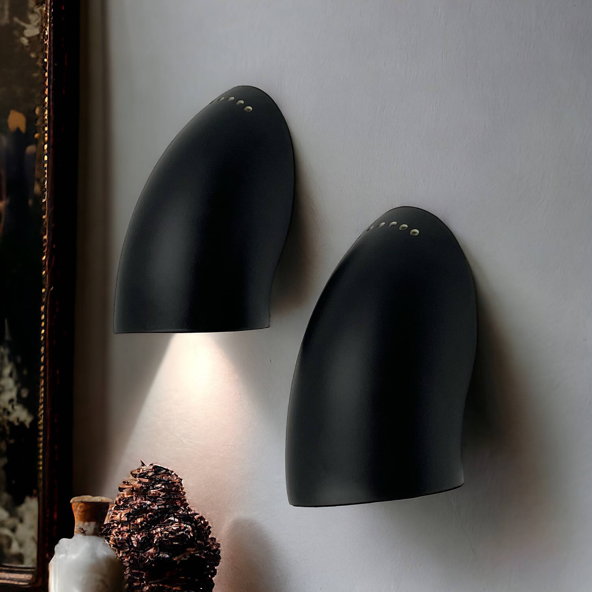 Iconic 70s Wall Lamps Martinelli 'Gomito' - Modern Vintage Italian Design NOS