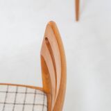 Set of 4 dining chairs by H.W. Klein for Bramin