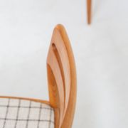 Ensemble de 4 chaises de salle à manger par H.W. Klein pour Bramin