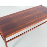 Table basse scandinave en palissandre de Rio