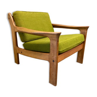 Teak armchair Scandinavian design 1950.