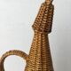 Bottle braided rattan