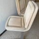 Set of 4 chairs in cream velvet seventies