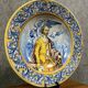 Talavera earthenware, Spain: large dish decorated with a mythological scene