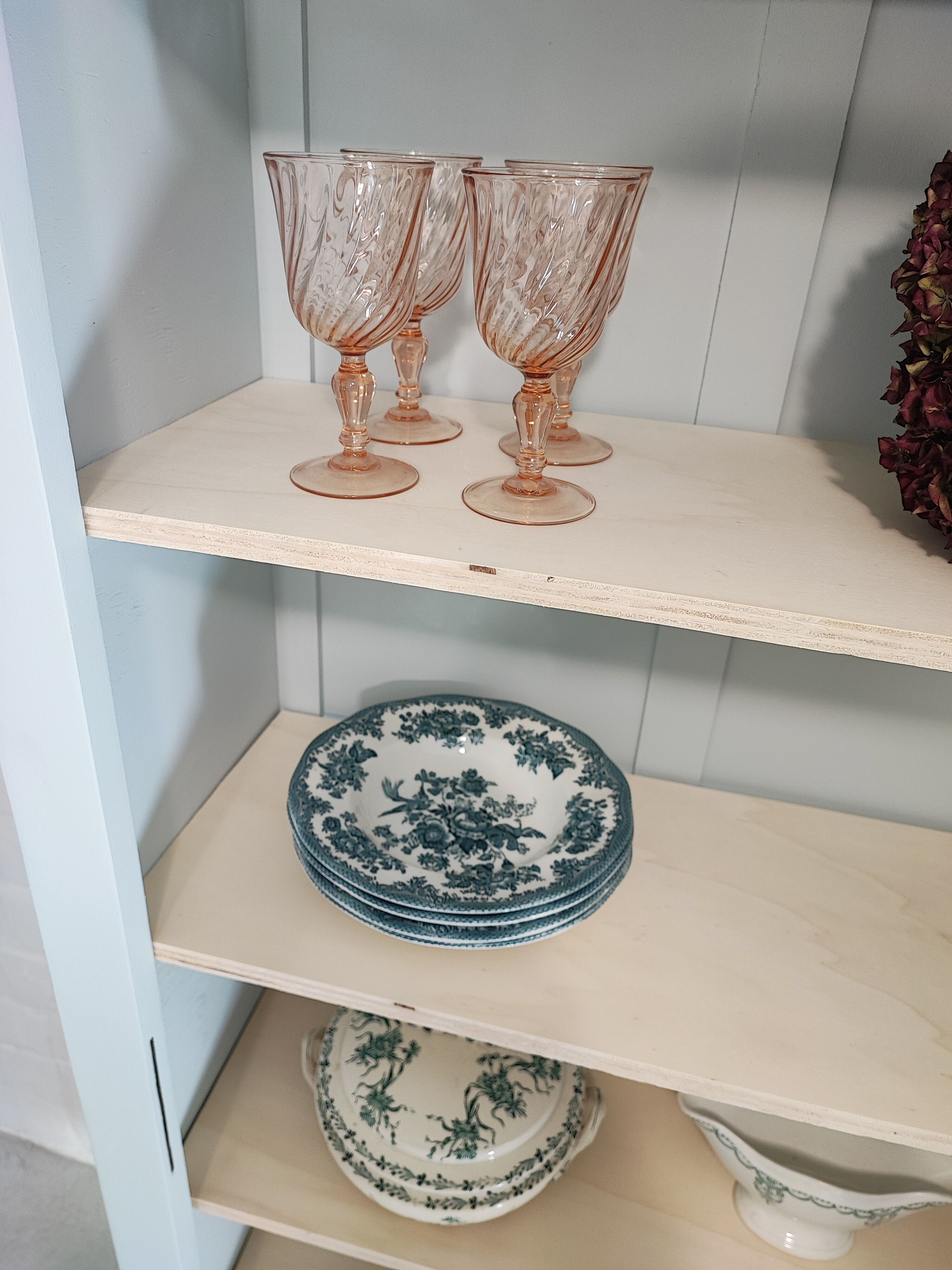 Glazed wardrobe