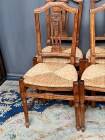 Ensemble de 8 chaises de la période Directoire française.